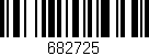 Código de barras (EAN, GTIN, SKU, ISBN): '682725'