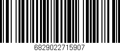 Código de barras (EAN, GTIN, SKU, ISBN): '6829022715907'
