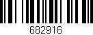 Código de barras (EAN, GTIN, SKU, ISBN): '682916'