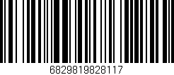 Código de barras (EAN, GTIN, SKU, ISBN): '6829819828117'