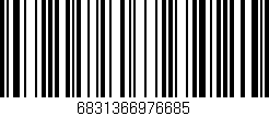 Código de barras (EAN, GTIN, SKU, ISBN): '6831366976685'