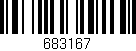 Código de barras (EAN, GTIN, SKU, ISBN): '683167'