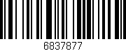 Código de barras (EAN, GTIN, SKU, ISBN): '6837877'