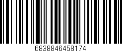 Código de barras (EAN, GTIN, SKU, ISBN): '6838846458174'