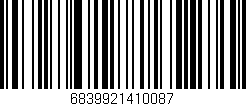 Código de barras (EAN, GTIN, SKU, ISBN): '6839921410087'