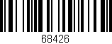 Código de barras (EAN, GTIN, SKU, ISBN): '68426'