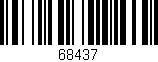 Código de barras (EAN, GTIN, SKU, ISBN): '68437'