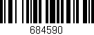 Código de barras (EAN, GTIN, SKU, ISBN): '684590'