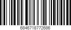 Código de barras (EAN, GTIN, SKU, ISBN): '6846718772686'