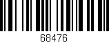 Código de barras (EAN, GTIN, SKU, ISBN): '68476'
