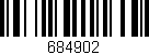 Código de barras (EAN, GTIN, SKU, ISBN): '684902'