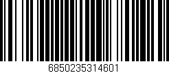 Código de barras (EAN, GTIN, SKU, ISBN): '6850235314601'