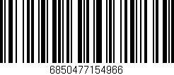 Código de barras (EAN, GTIN, SKU, ISBN): '6850477154966'