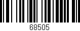Código de barras (EAN, GTIN, SKU, ISBN): '68505'