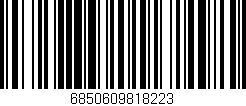 Código de barras (EAN, GTIN, SKU, ISBN): '6850609818223'
