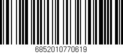 Código de barras (EAN, GTIN, SKU, ISBN): '6852010770619'