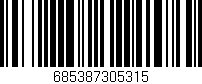 Código de barras (EAN, GTIN, SKU, ISBN): '685387305315'