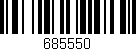 Código de barras (EAN, GTIN, SKU, ISBN): '685550'