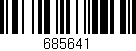 Código de barras (EAN, GTIN, SKU, ISBN): '685641'