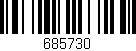 Código de barras (EAN, GTIN, SKU, ISBN): '685730'
