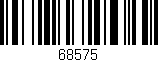 Código de barras (EAN, GTIN, SKU, ISBN): '68575'