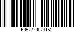 Código de barras (EAN, GTIN, SKU, ISBN): '6857773076152'