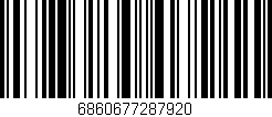 Código de barras (EAN, GTIN, SKU, ISBN): '6860677287920'