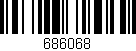 Código de barras (EAN, GTIN, SKU, ISBN): '686068'