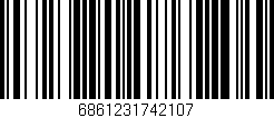 Código de barras (EAN, GTIN, SKU, ISBN): '6861231742107'