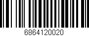 Código de barras (EAN, GTIN, SKU, ISBN): '6864120020'