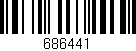 Código de barras (EAN, GTIN, SKU, ISBN): '686441'
