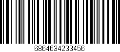 Código de barras (EAN, GTIN, SKU, ISBN): '6864634233456'