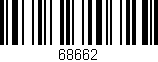 Código de barras (EAN, GTIN, SKU, ISBN): '68662'