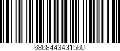 Código de barras (EAN, GTIN, SKU, ISBN): '6868443431560'