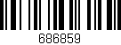 Código de barras (EAN, GTIN, SKU, ISBN): '686859'