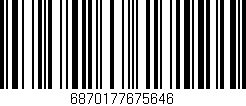 Código de barras (EAN, GTIN, SKU, ISBN): '6870177675646'