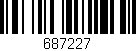 Código de barras (EAN, GTIN, SKU, ISBN): '687227'