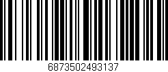 Código de barras (EAN, GTIN, SKU, ISBN): '6873502493137'