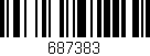 Código de barras (EAN, GTIN, SKU, ISBN): '687383'