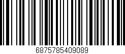 Código de barras (EAN, GTIN, SKU, ISBN): '6875785409089'