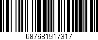 Código de barras (EAN, GTIN, SKU, ISBN): '687681917317'