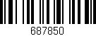 Código de barras (EAN, GTIN, SKU, ISBN): '687850'