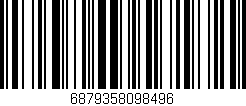 Código de barras (EAN, GTIN, SKU, ISBN): '6879358098496'