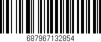 Código de barras (EAN, GTIN, SKU, ISBN): '687967132854'