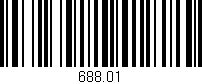 Código de barras (EAN, GTIN, SKU, ISBN): '688.01'