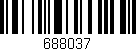 Código de barras (EAN, GTIN, SKU, ISBN): '688037'
