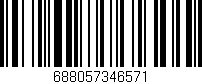 Código de barras (EAN, GTIN, SKU, ISBN): '688057346571'