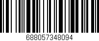 Código de barras (EAN, GTIN, SKU, ISBN): '688057348094'