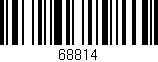 Código de barras (EAN, GTIN, SKU, ISBN): '68814'