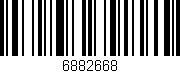 Código de barras (EAN, GTIN, SKU, ISBN): '6882668'